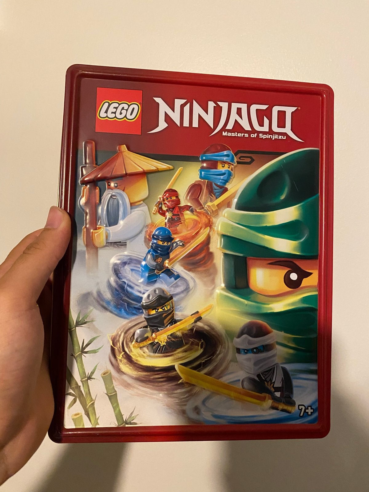 Lege LEGO Ninjago blik - Masters of Spinjitzu, Verzamelen, Ophalen of Verzenden, Gebruikt, Overige, Overige merken