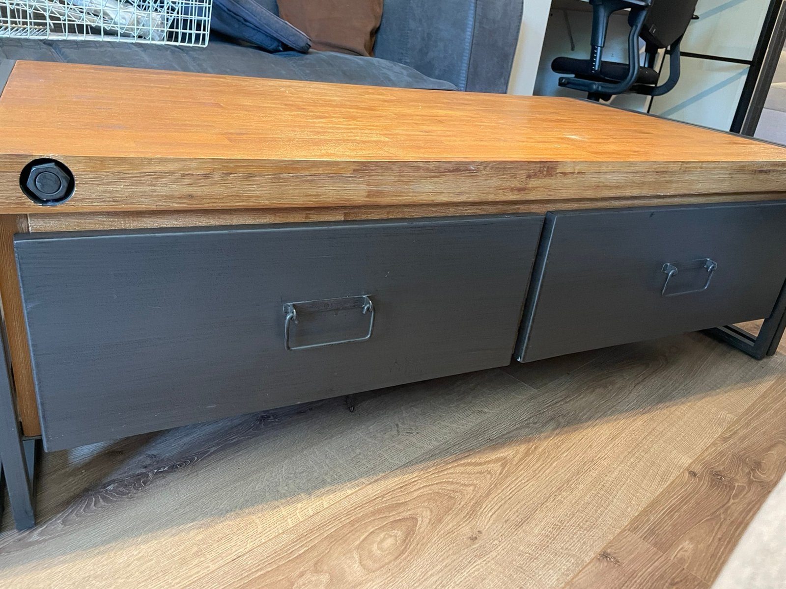 Salontafel 70 x 135cm, Ophalen, 50 tot 100 cm, Zo goed als nieuw, Minder dan 100 cm