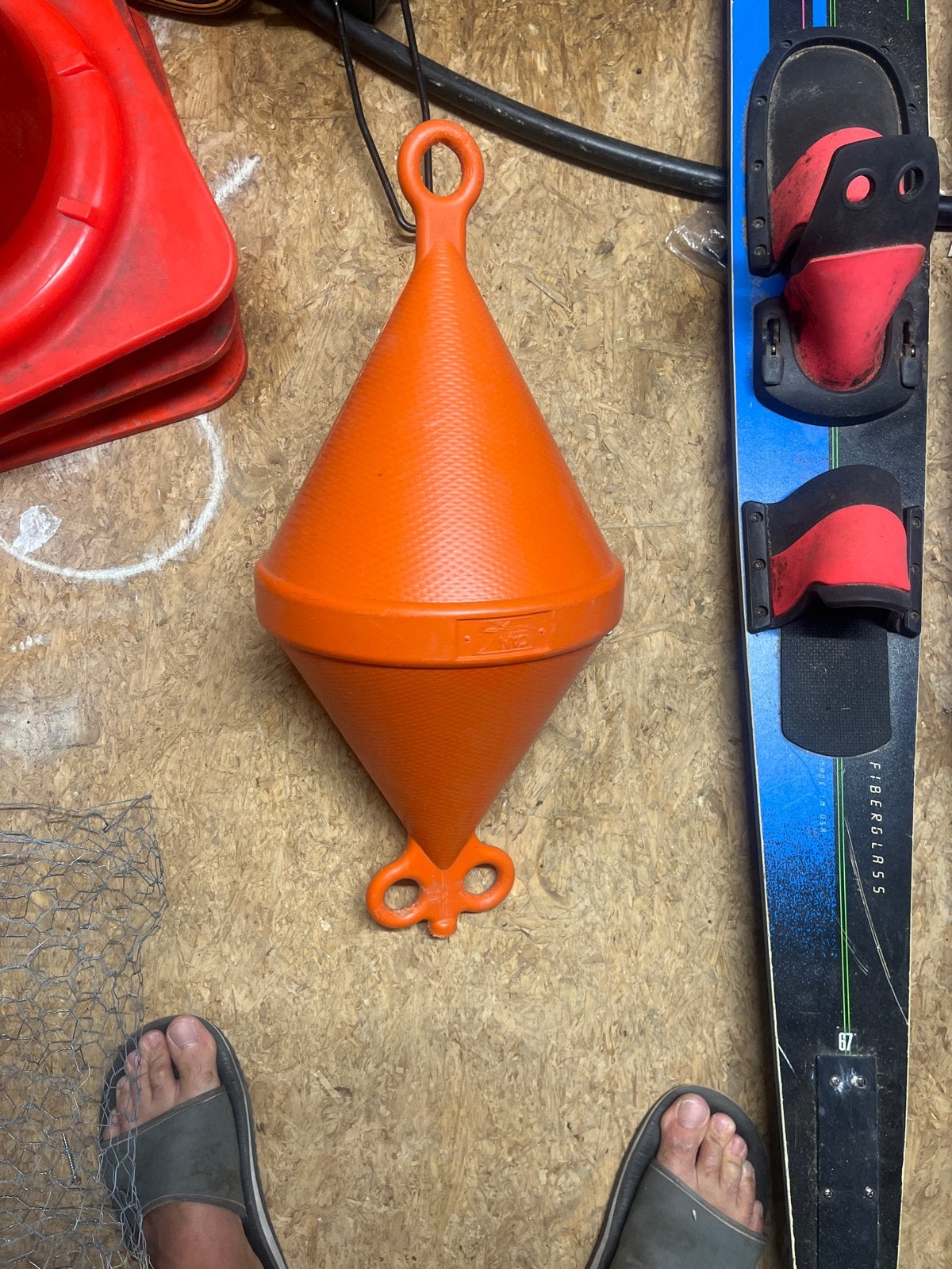 Boei voor boot verankering, Watersport en Boten, Ophalen of Verzenden, Gebruikt, Overige typen