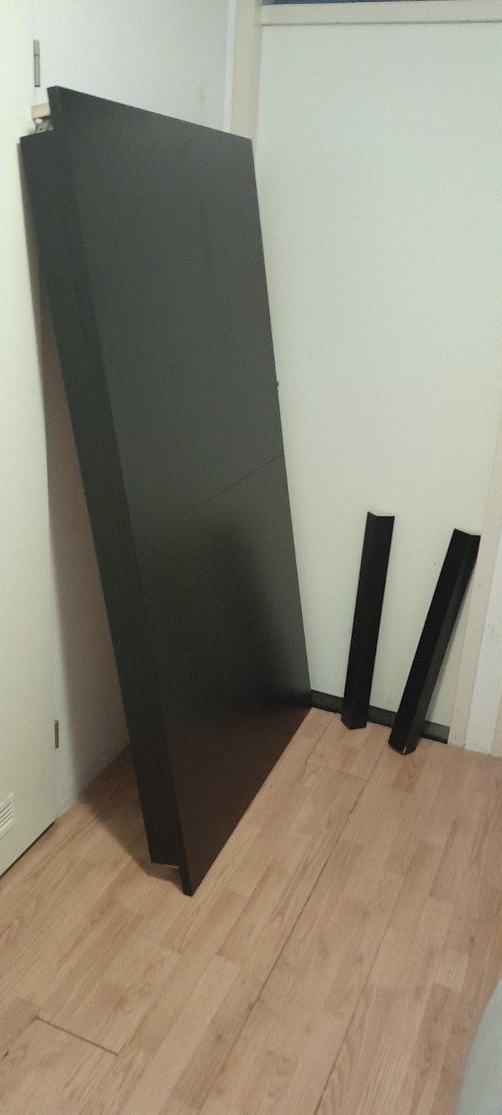 Zwart tafelblad met poten - IKEA Linnmon/Adils stijl, Huis en Inrichting, Overige Huis en Inrichting, Gebruikt, Ophalen of Verzenden