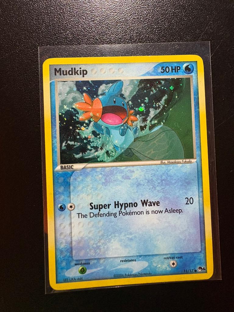 Mudkip pop series HOLO, Hobby en Vrije tijd, Verzamelkaartspellen | Pokémon, Ophalen of Verzenden, Zo goed als nieuw