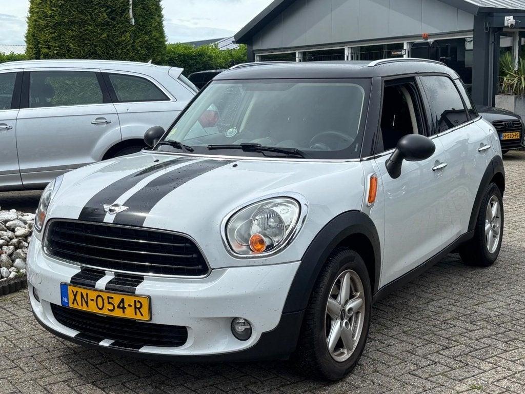 MINI Countryman 1.6 One D Chili 2013 Wit Airco 5-Deurs, Auto's, Mini, Euro 5, Gebruikt, Bedrijf, 140 €/maand