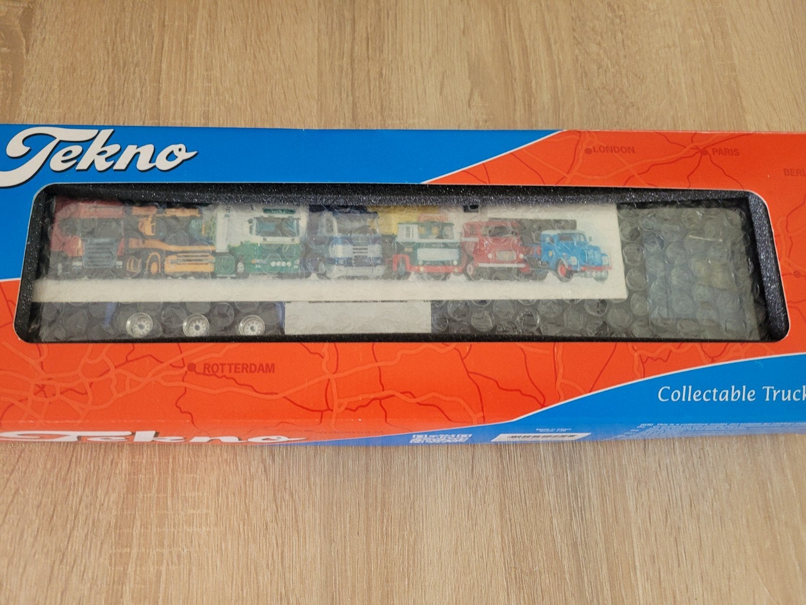 Scania met oplegger demo modelen, Tekno, Nieuw, Tekno, Bus of Vrachtwagen