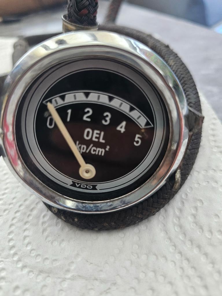 Oliedrukmeter tester, Ophalen of Verzenden, Gebruikt