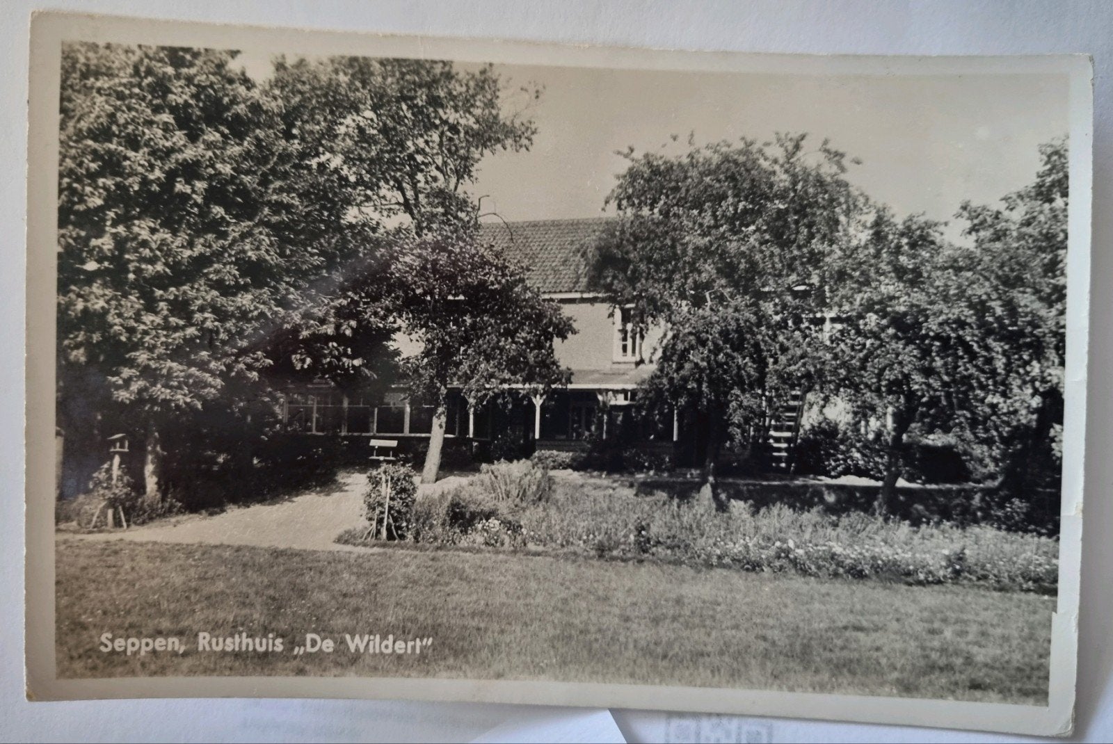 Seppen - Rusthuis de Wildert - Kaartnr. 1497, Ophalen of Verzenden, 1920 tot 1940, Gelopen
