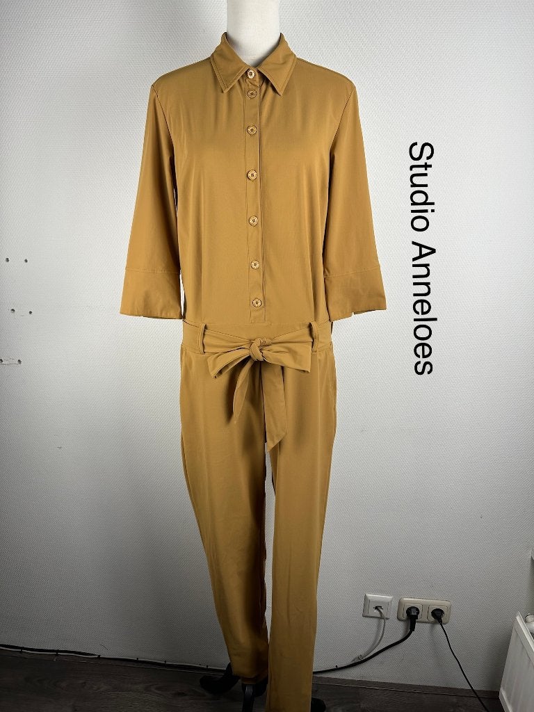 Studio Anneloes Jumpsuit  (mt: 40) 17,1/472, Maat 38/40 (M), Studio Anneloes, Ophalen of Verzenden, Geel