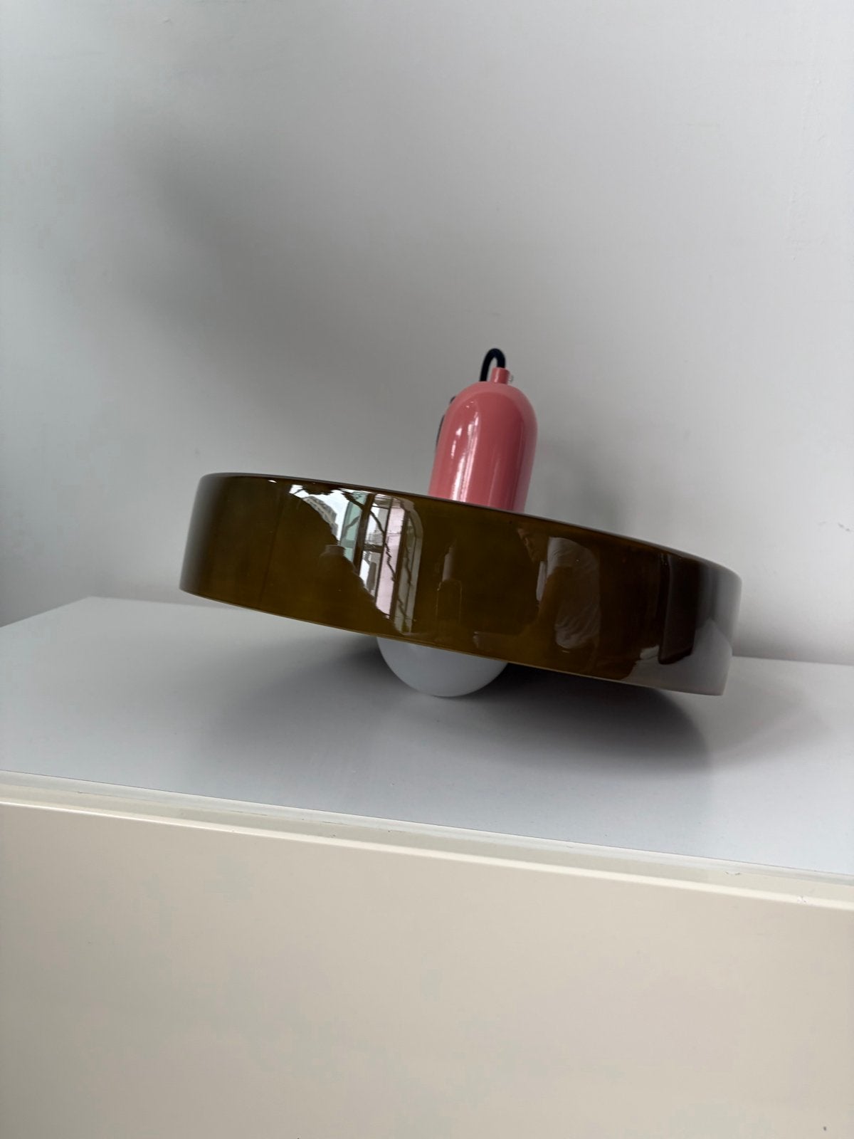 Vintage Retro Lamp met Witte LED Bol - Nieuw in Doos, Verzenden, Nieuw, Metaal, E27 (groot)
