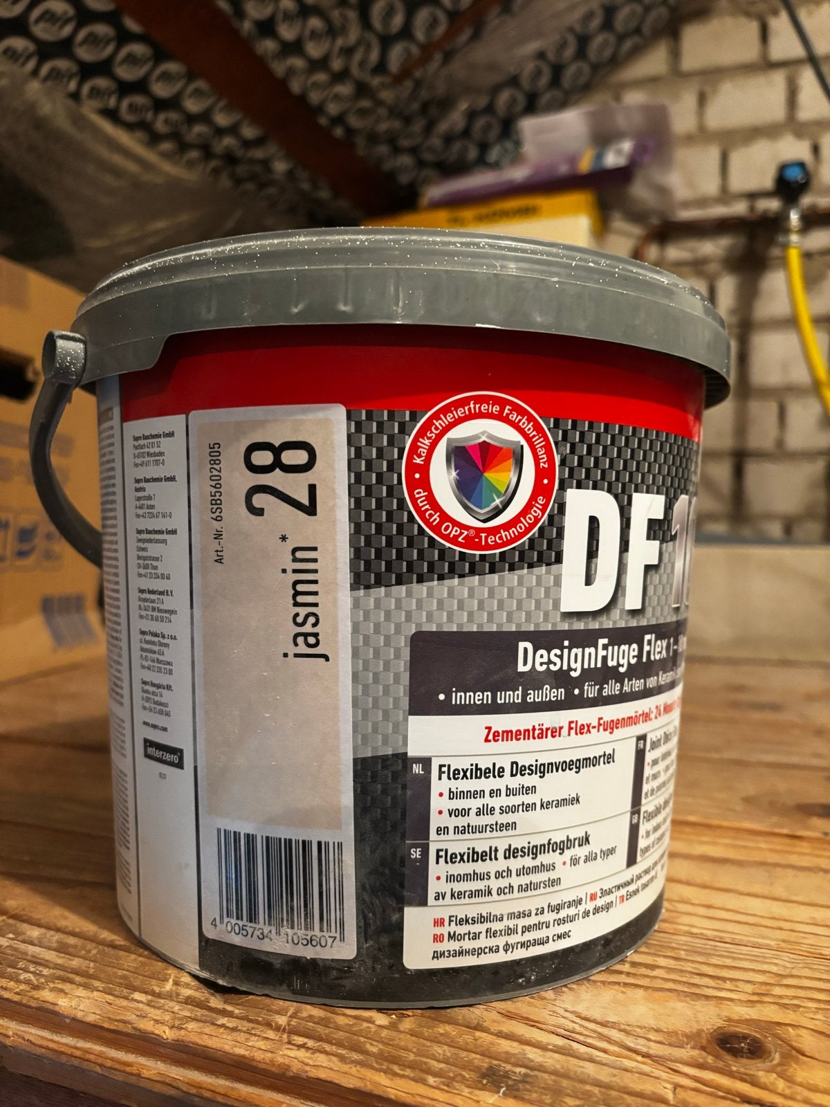 Sopro DF 10 DesignFuge Flex - Jasmin 28 (1-10 mm), Ophalen of Verzenden, Nieuw, Overige materialen, Overige typen