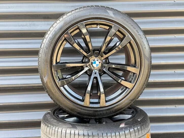 20” Orig Bmw X5 X6 F15 F16 velgen Styling 469M RFT banden, Ophalen, Gebruikt, Banden en Velgen, 20 inch