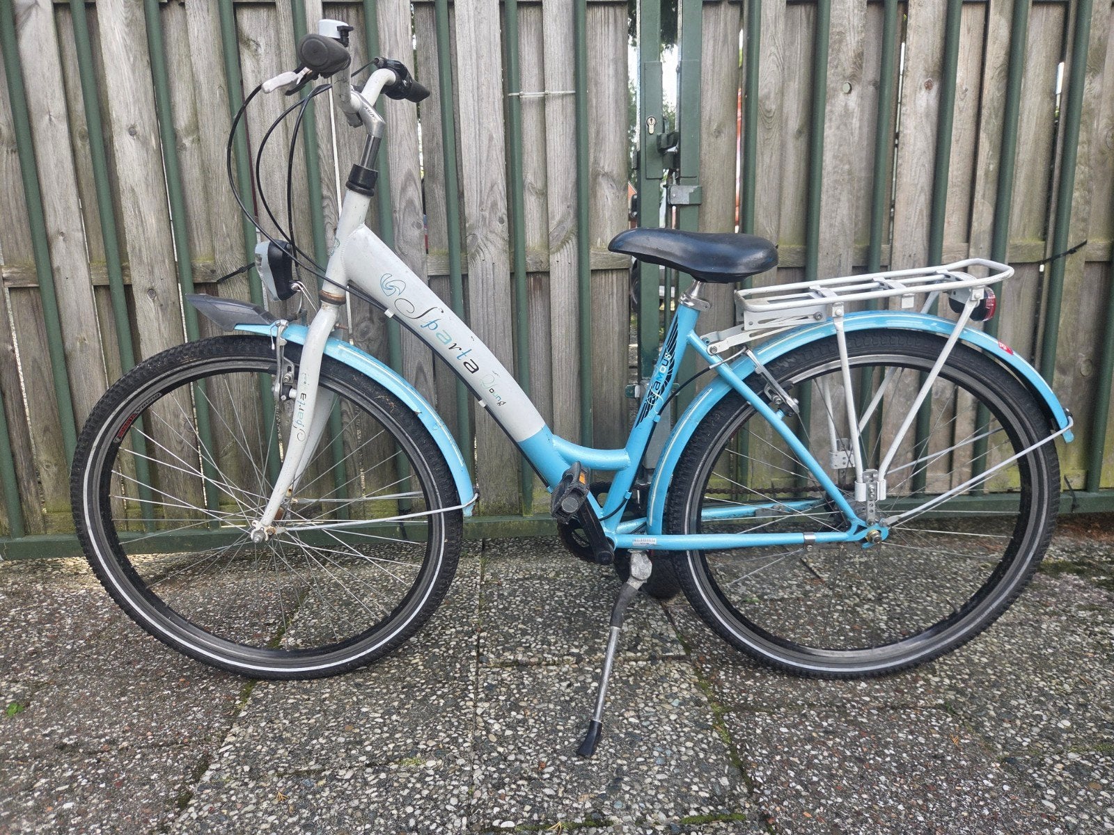 meisjesfiets Sparta Young, 26inch,framehoogte 43cm, Terugtraprem, Sparta, Gebruikt, Versnellingen