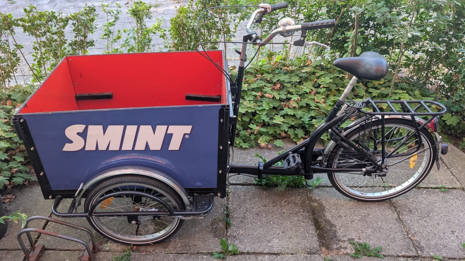 Bakfiets 3 wielen, Gebruikt, Goederen, Trommelrem, Ophalen