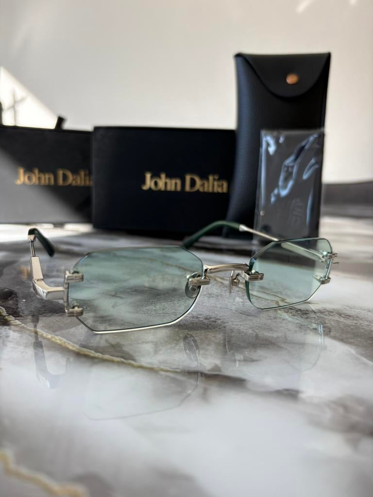 John Dalia, Overige merken, Zonnebril, Zwart, Nieuw