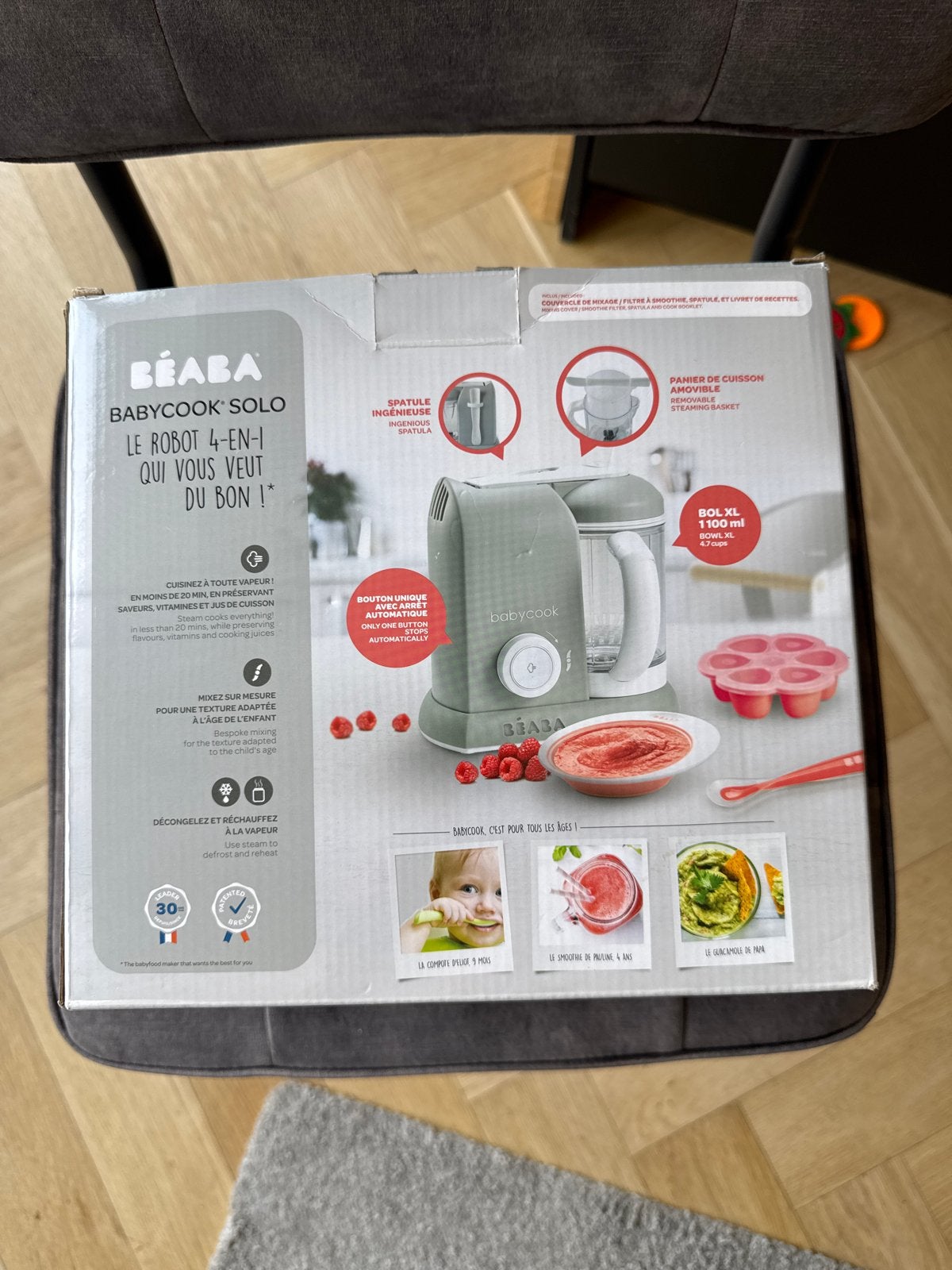 Beaba Babycook Solo 4-in-1 Babyvoedingmaker, Kinderen en Baby's, Babyvoeding en Toebehoren, Ophalen of Verzenden, Zo goed als nieuw