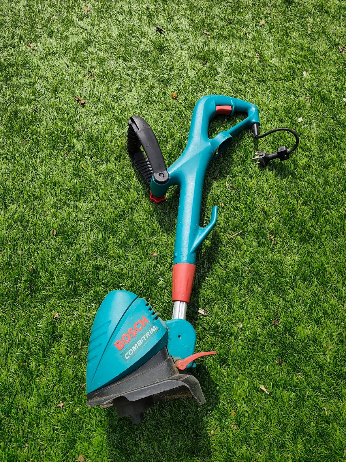 Bosch Combitrim elektrische grastrimmer, Ophalen, Cirkelmaaier, Gebruikt, Elektrische grasmaaier
