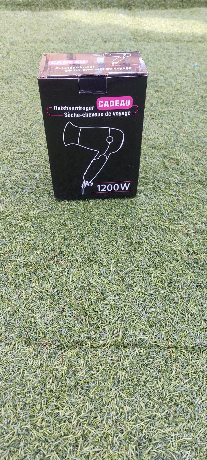 Reishaardroger 1200W - Compacte Föhn voor onderweg, Ophalen of Verzenden, Nieuw, Föhn of Haardroger