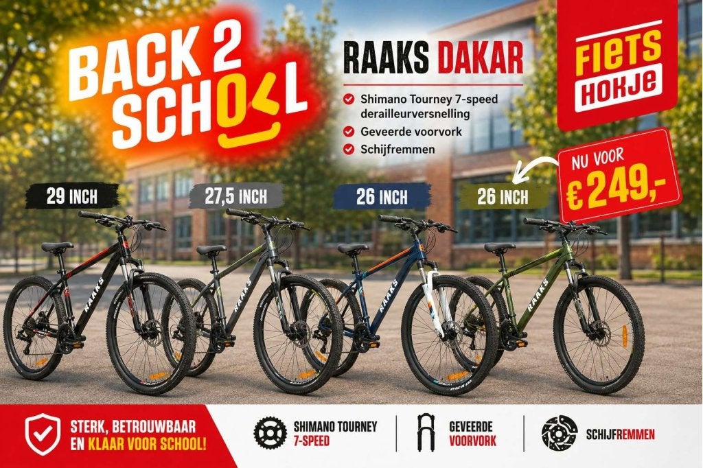 🚲 Raaks Dakar MTB | Back 2 School | €249,-