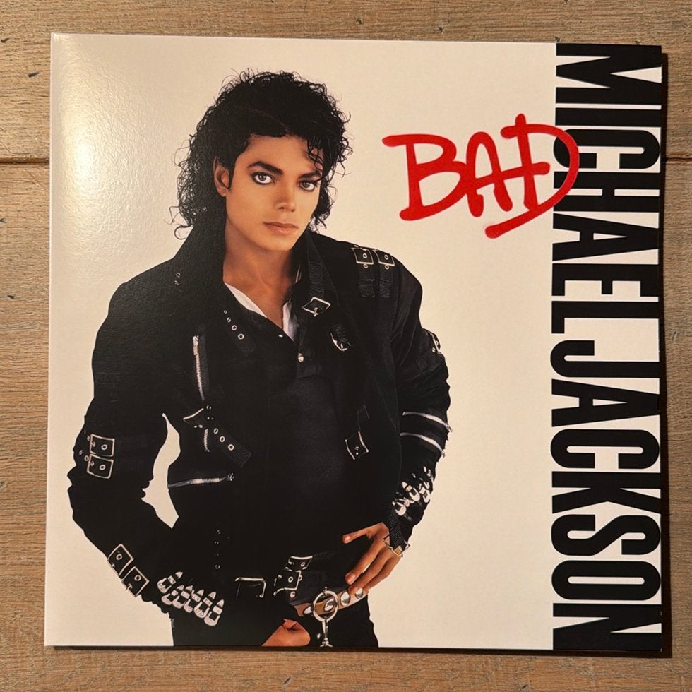 LP Michael Jackson “Bad”, LP, Gebruikt, Pop, Ophalen of Verzenden