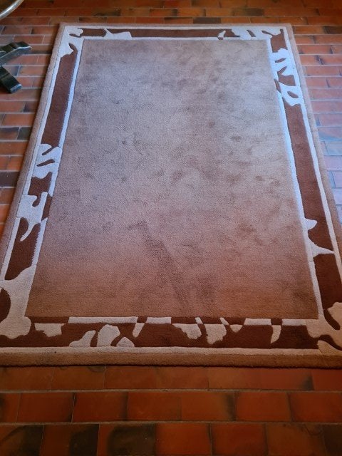 Vloerkleed zalmkleur 240x170 cm, Klassiek, 150 tot 200 cm, 200 cm of meer, Ophalen of Verzenden