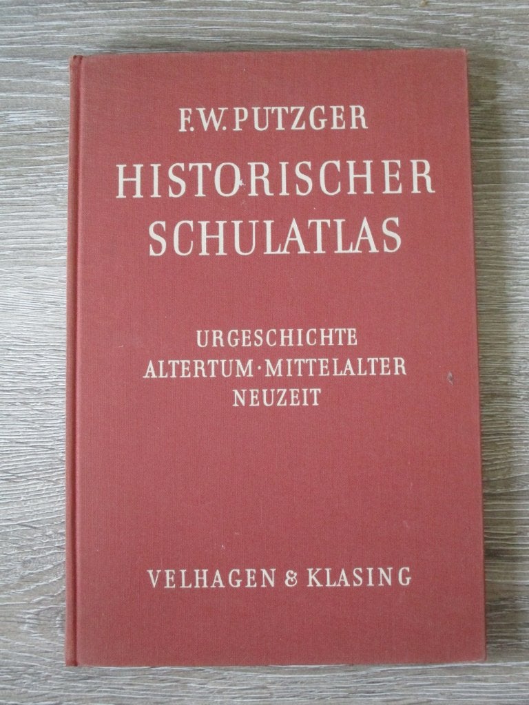 Historischer schulatlas; Von der altsteinzeit bis zur gege, Ophalen of Verzenden, Gelezen, 1800 tot 2000, Landkaart