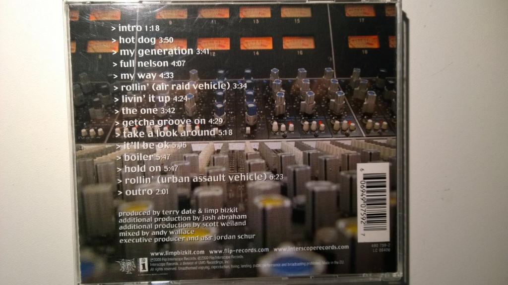Limp Bizkit - Chocolate Starfish And The Hot Dog Flavored Wa, Ophalen of Verzenden, Zo goed als nieuw, Poprock