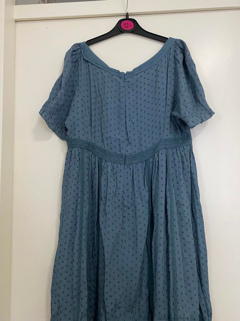 noa noa jurk, Kleding | Dames, Jurken, Maat 38/40 (M), Blauw, Nieuw, Ophalen of Verzenden