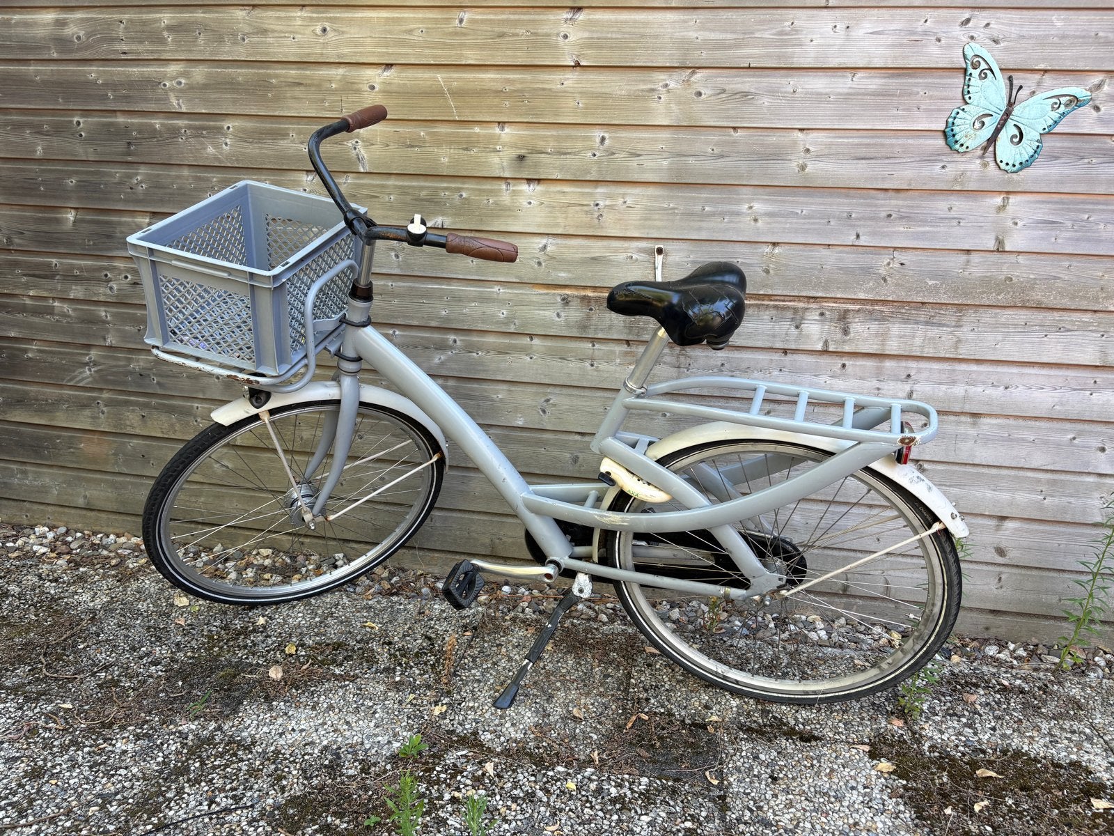 Degelijke stadsfiets met mandje - Gebruikt, Gebruikt, Velgrem, Versnellingen, 50 tot 53 cm