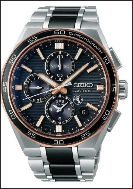 GEZOCHT - Seiko Astron GPS Solar Chronograaf Herenhorloge, Ophalen, Polshorloge, Overige materialen, Nieuw