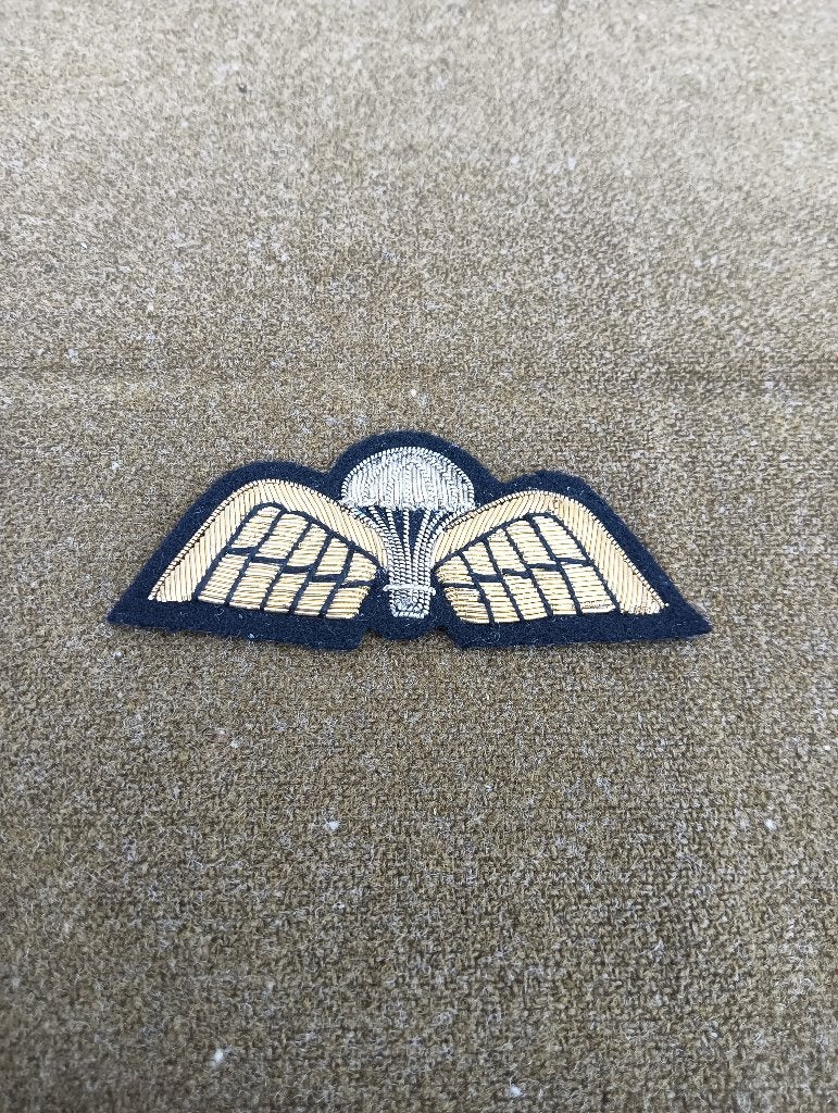 Para wing gouddraad, Verzenden, Landmacht, Nederland, Embleem of Badge