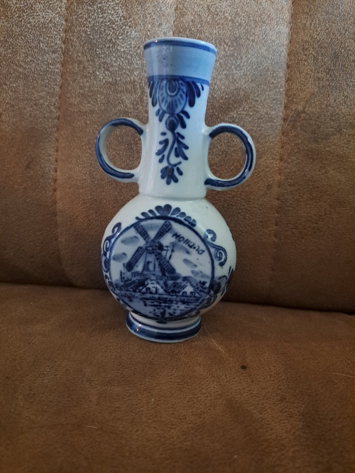 delfts blauw vaasje, Ophalen