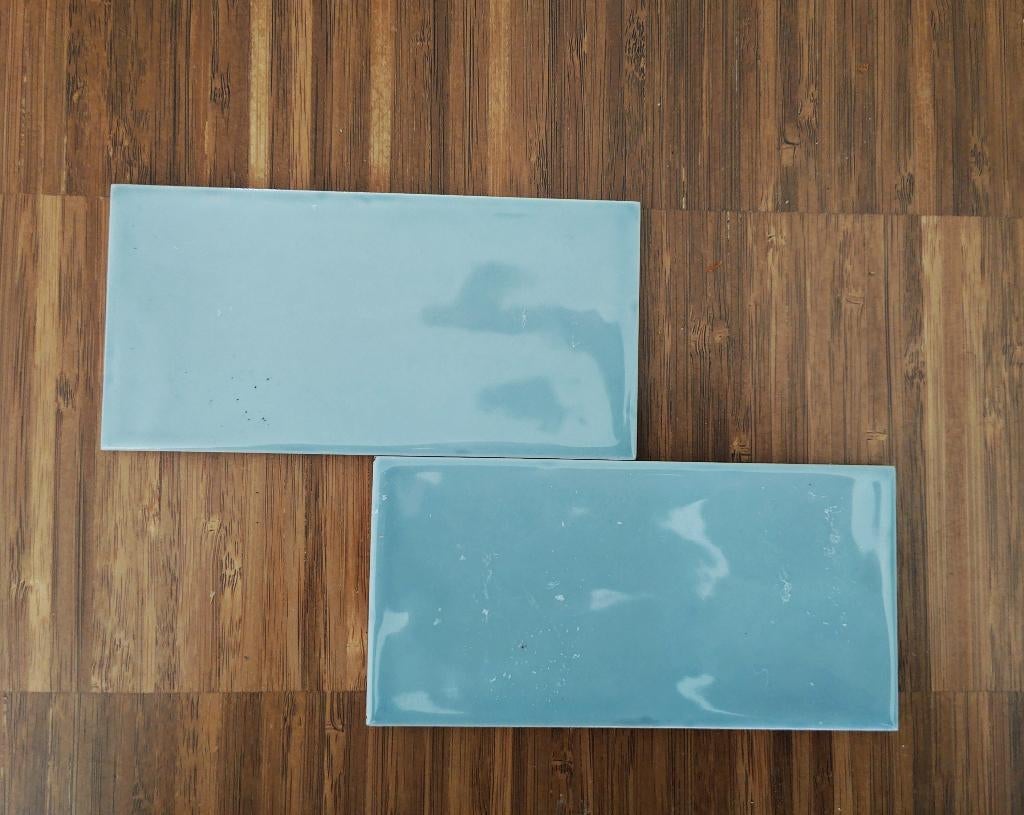 Wandtegels 7,5x15 blauw - ca. 2 m2, Ophalen, Nieuw, Minder dan 20 cm, Minder dan 20 cm