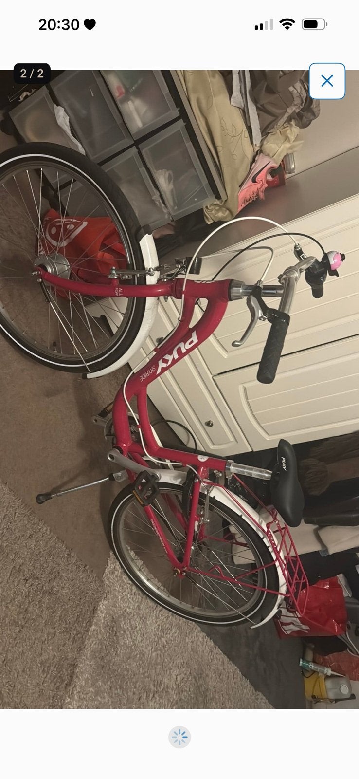 PUKY SKYRIDE, Minder dan 47 cm, Ophalen, Zo goed als nieuw, Versnellingen