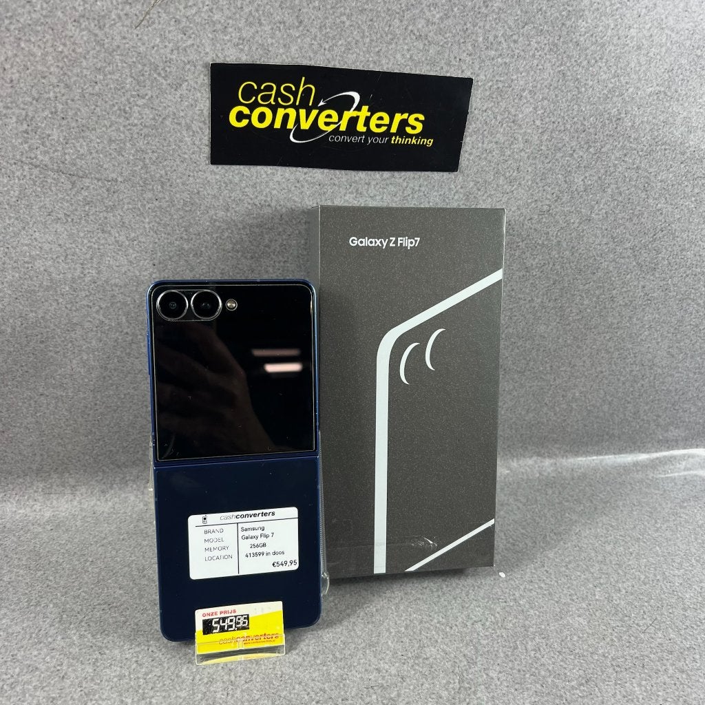 Samsung Galaxy Flip 7 | 256GB | blauw | in doos | 413599, Gebruikt, Blauw, Touchscreen, Ophalen of Verzenden