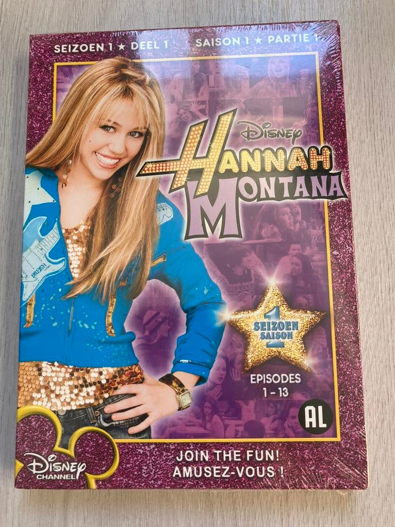 Hannah Montana seizoen 1 deel 1 (geseald), Alle leeftijden, Ophalen of Verzenden, Nieuw in verpakking