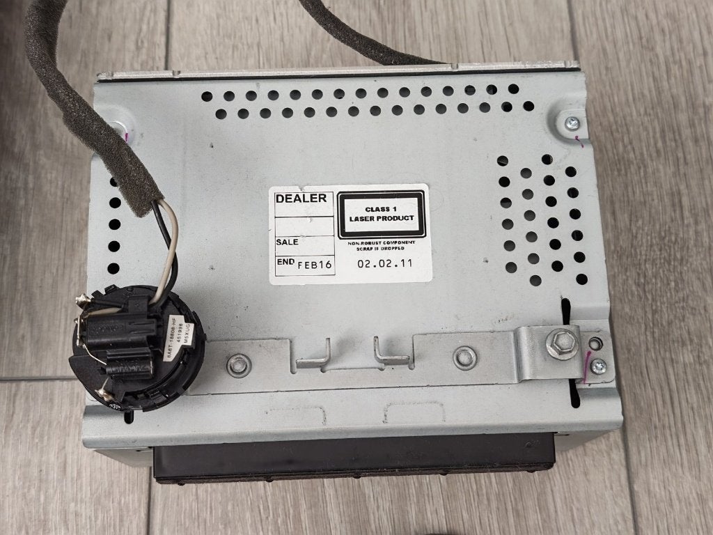 Ford Fiesta MK7 radio CD-speler AA6T-18C815-AD origineel, Ophalen of Verzenden, Gebruikt, Ford