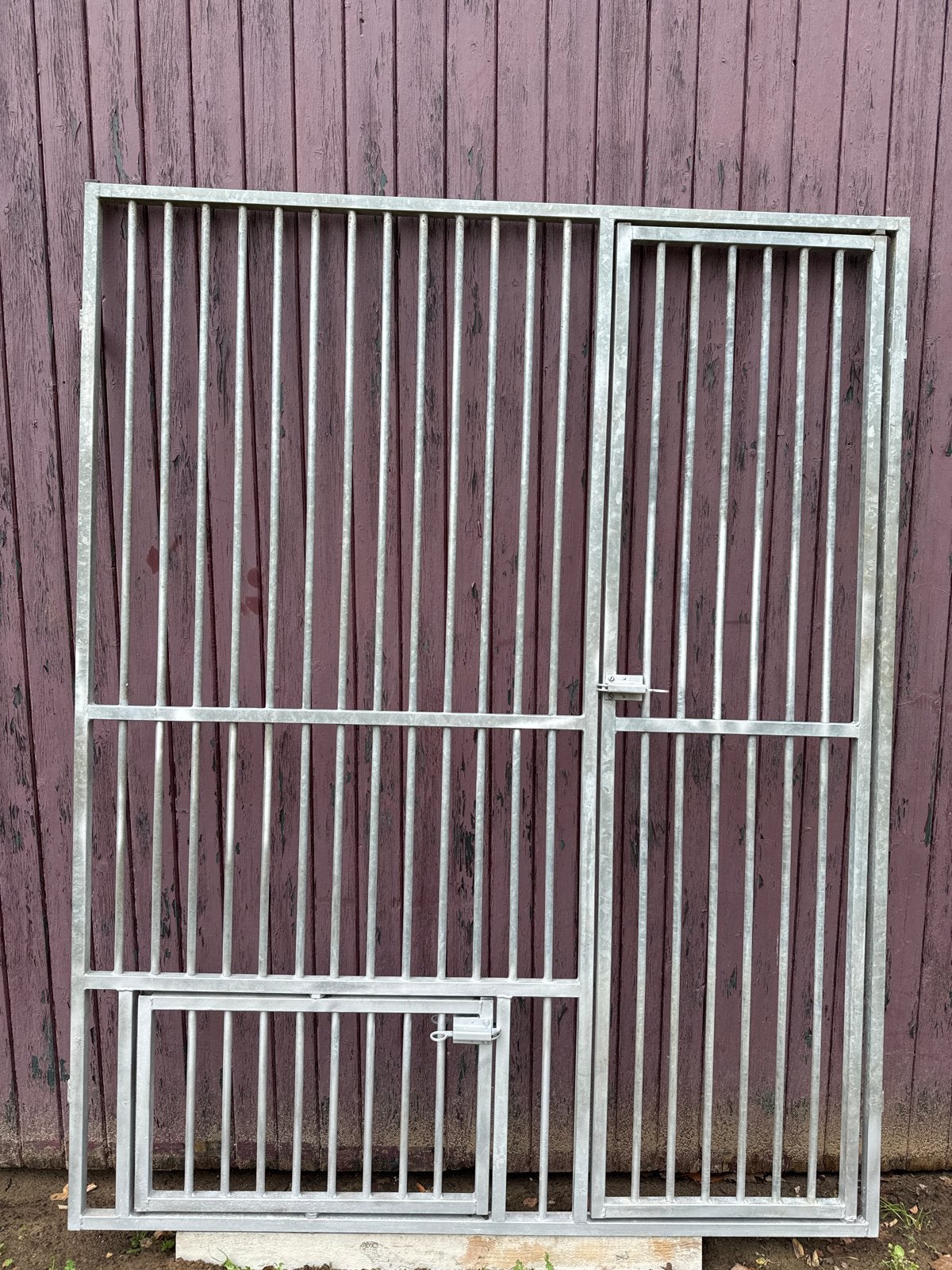 Hondenkennel paneel met loopdeur en voerdeur, Dieren en Toebehoren, Ophalen, Gebruikt