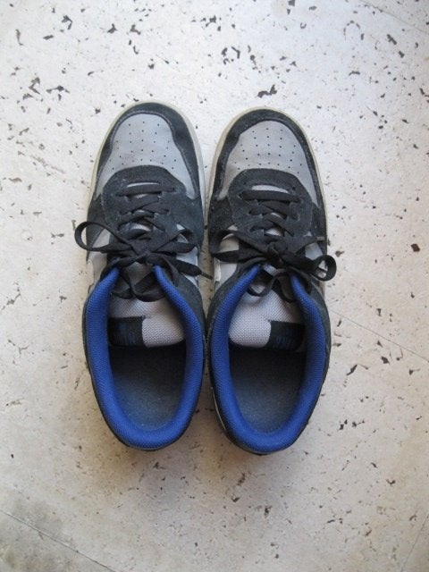 maat 45, 1 paar Nike sneakers grijs/zwart, 459291-014, Overige kleuren, Nike, Ophalen of Verzenden, Sneakers of Gympen