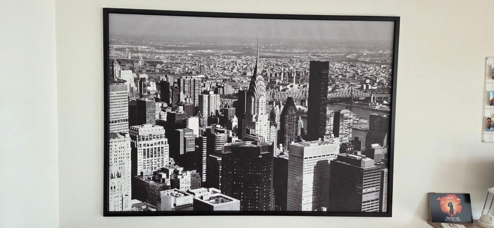 Moet nu weg - new york poster, Ophalen, 1980 tot heden, Zo goed als nieuw, Overige onderwerpen