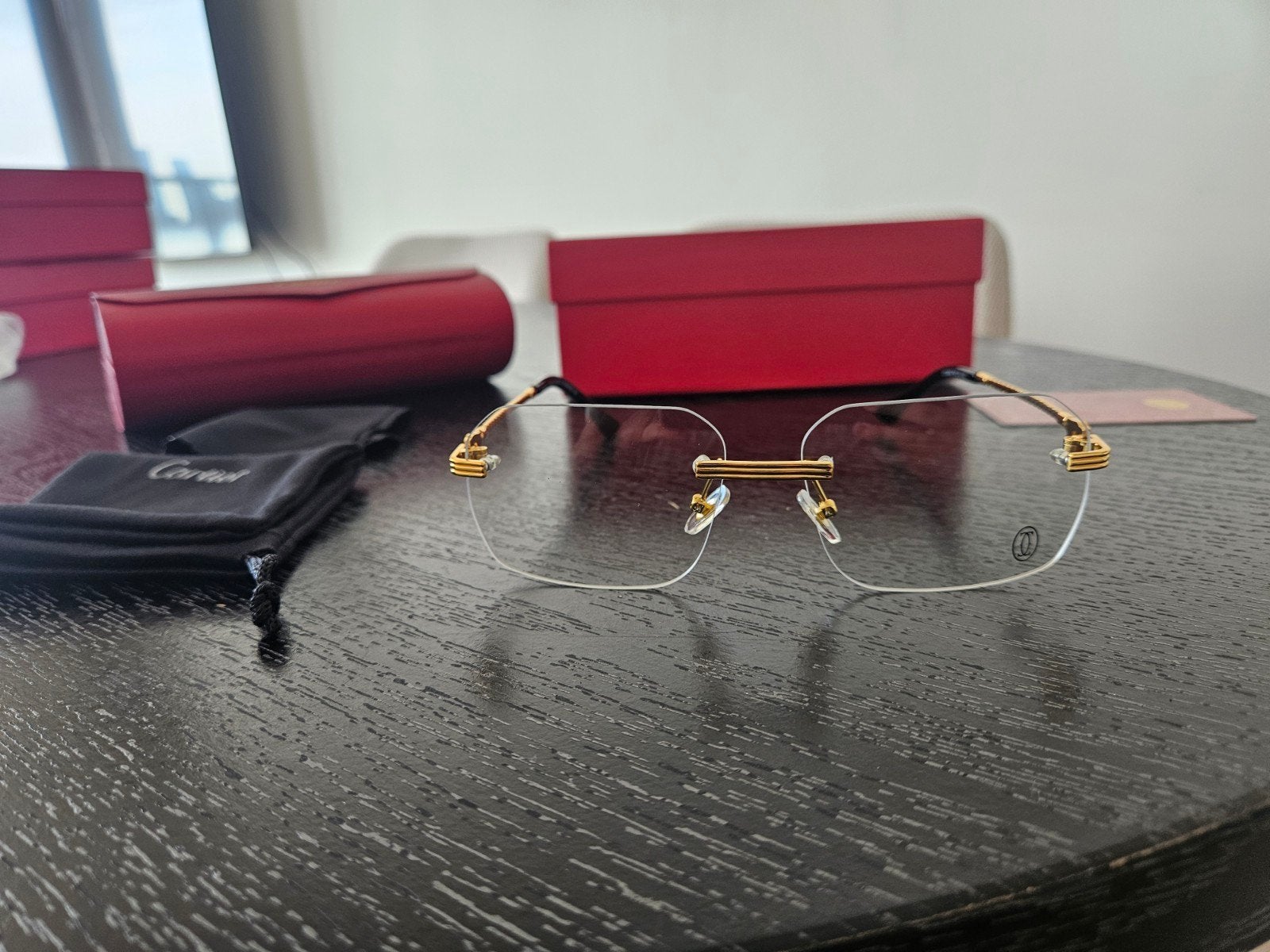 Cartier bril, Ophalen of Verzenden, Zo goed als nieuw, Bril, Overige merken