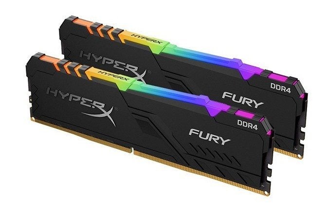 HyperX Fury RGB HX432C16FB3AK2/16 DDR4 Geheugen, Computers en Software, RAM geheugen, DDR4, Ophalen of Verzenden, Zo goed als nieuw
