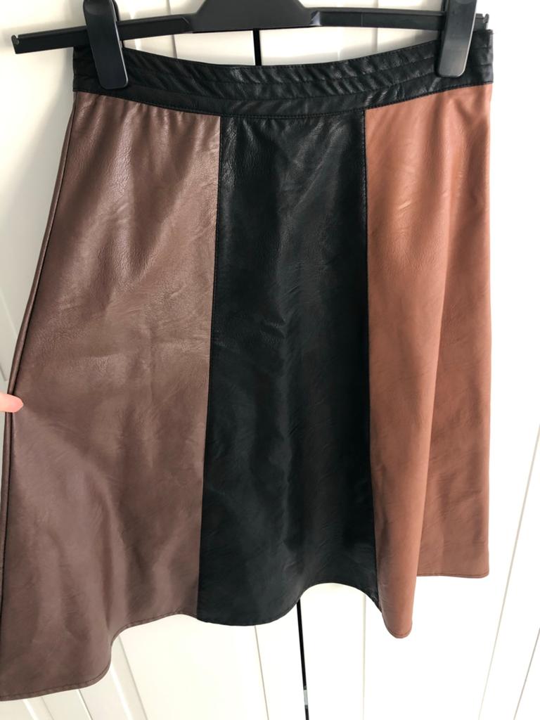 Nieuw leer look rok Rinascimento maat L 38, Maat 38/40 (M), Overige kleuren, Nieuw, Ophalen of Verzenden