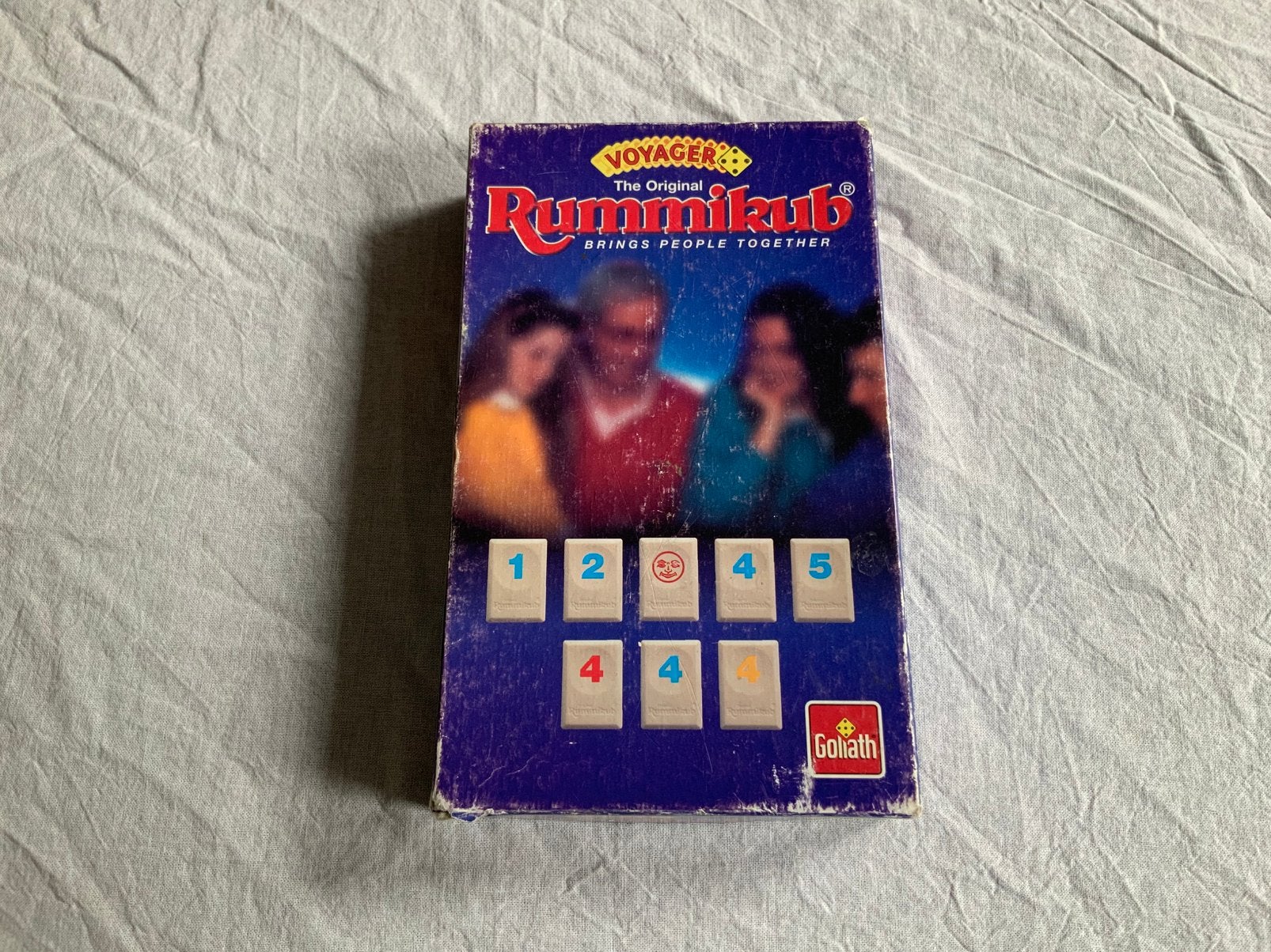 Rummikub mini, Een of twee spelers, Ophalen of Verzenden, Gebruikt, Goliath