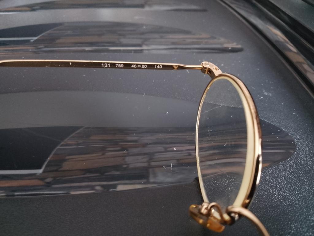Giorgio Armani vintage bril John Lennon look, Ophalen of Verzenden, Overige kleuren, Leesbril, Overige merken