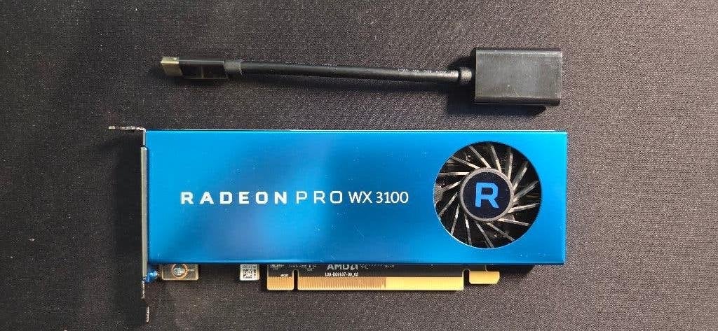 AMD Radeon Pro WX 3100, Computers en Software, Videokaarten, PCI-Express 3, AMD, DisplayPort, Ophalen of Verzenden