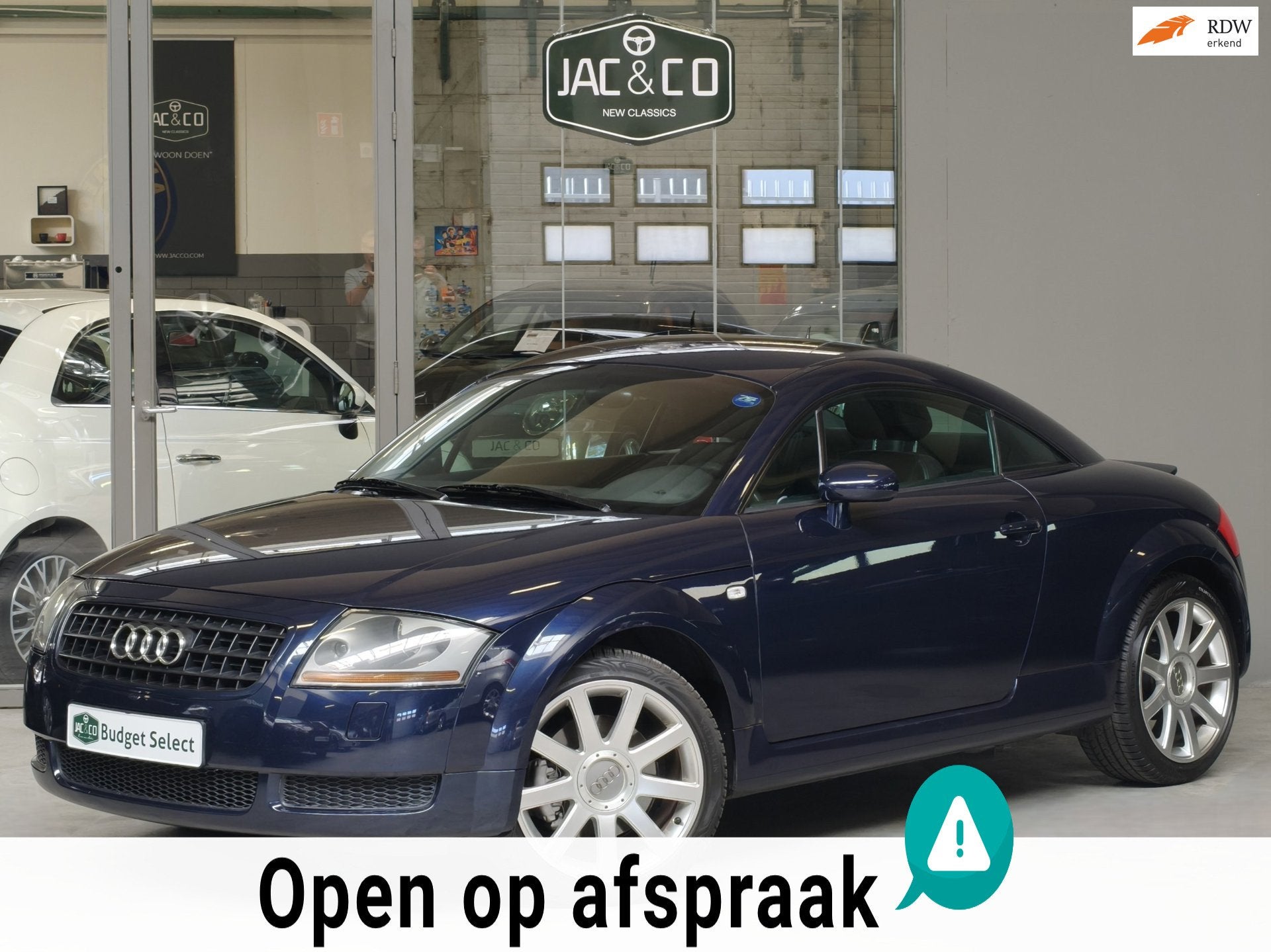 Audi TT 1.8 5V Turbo Exclusive uitvoering, Auto's, Voorwielaandrijving, TT, Gebruikt, Zwart