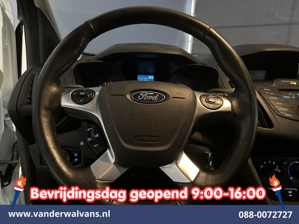 Ford Transit Connect 1.5 TDCI 101pk L2H1 Euro6 Airco | Cruis, Auto's, Bestelauto's, Gebruikt, Euro 6, 4 cilinders, Wit