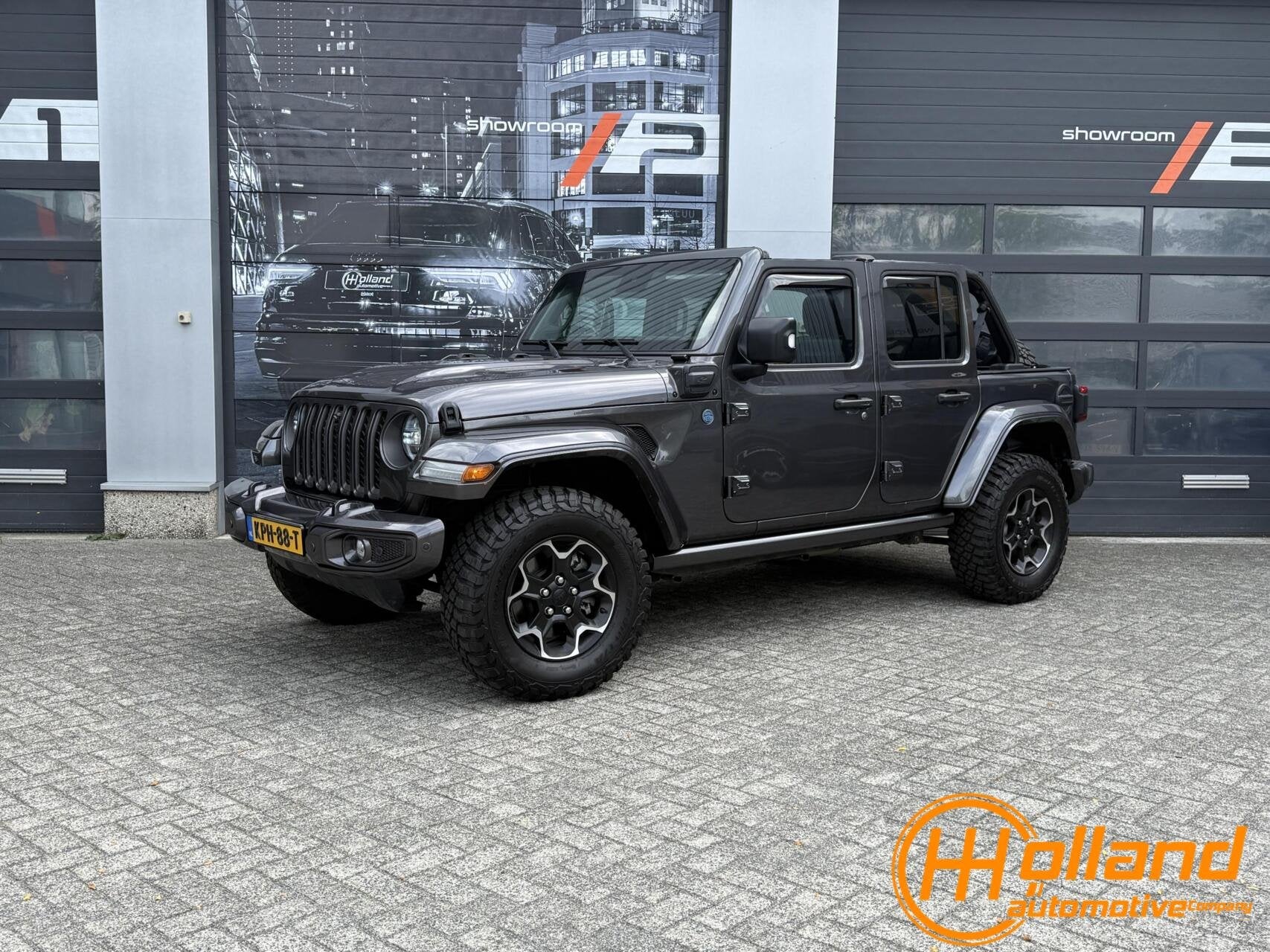 Jeep Wrangler Unlimited 4xe 380 Rubicon, Auto's, Automaat, 4 cilinders, 23 km/l, Leder