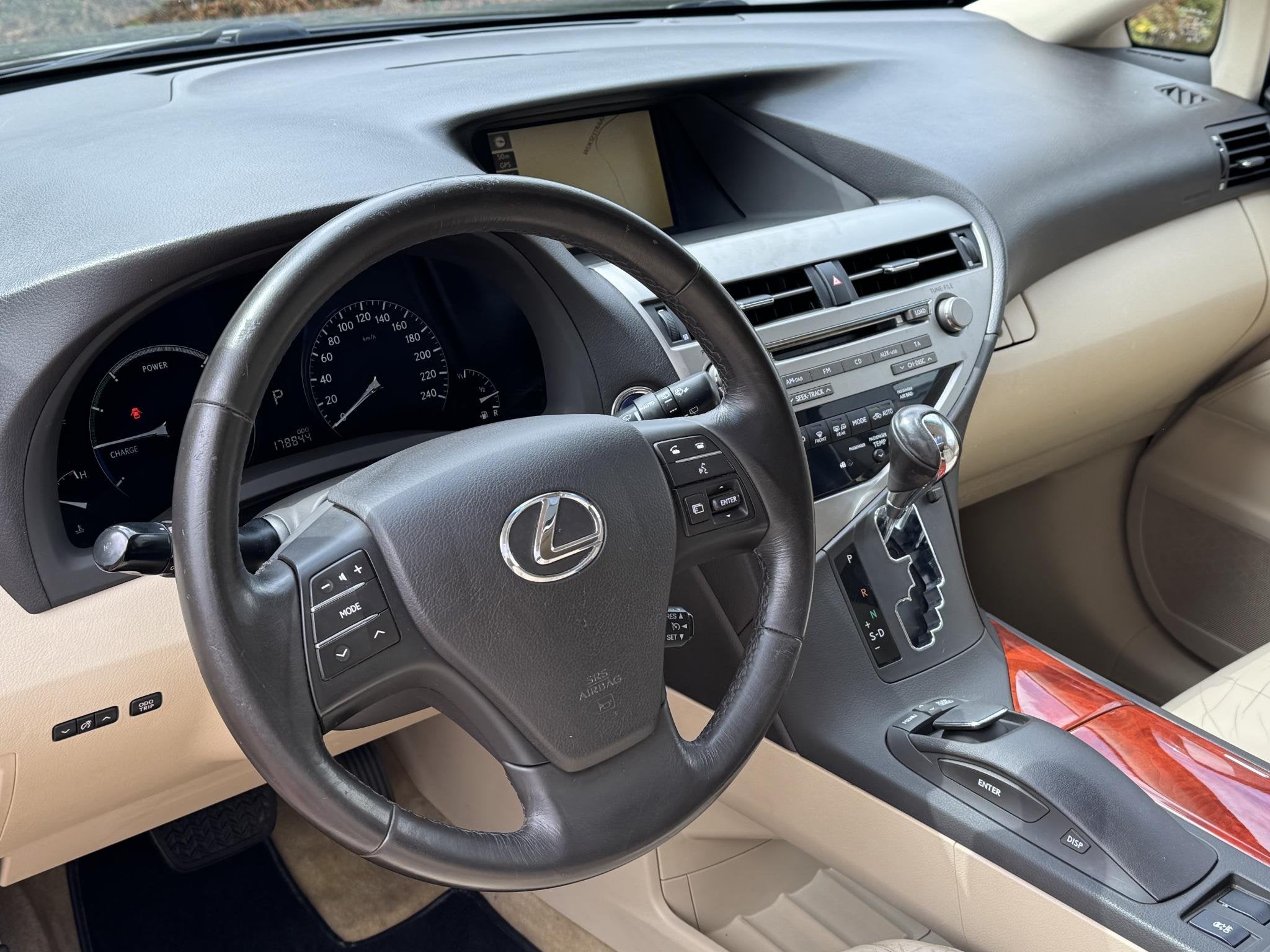 Lexus RX 450h 4WD Executive Trekhaak GARANTIE, Auto's, Lexus, Automaat, Euro 5, Gebruikt, Leder