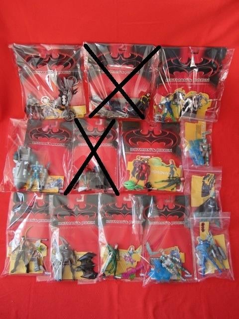 Figuur Batman & Robin movie - Batgirl, Bane, Mr Freeze, Ivy, Ophalen of Verzenden, Zo goed als nieuw