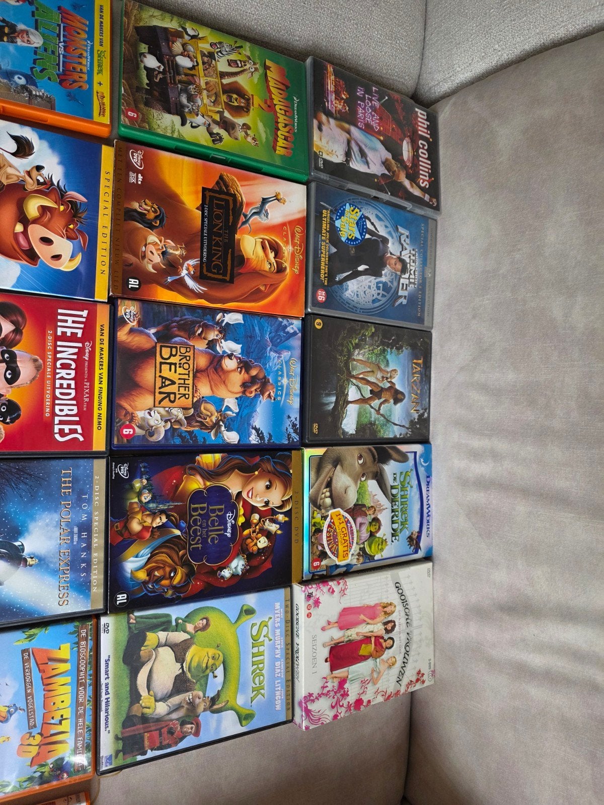 Diverse DVD's: Films en series voor jong en oud, Gebruikt, Animatie, Alle leeftijden, Nederlands