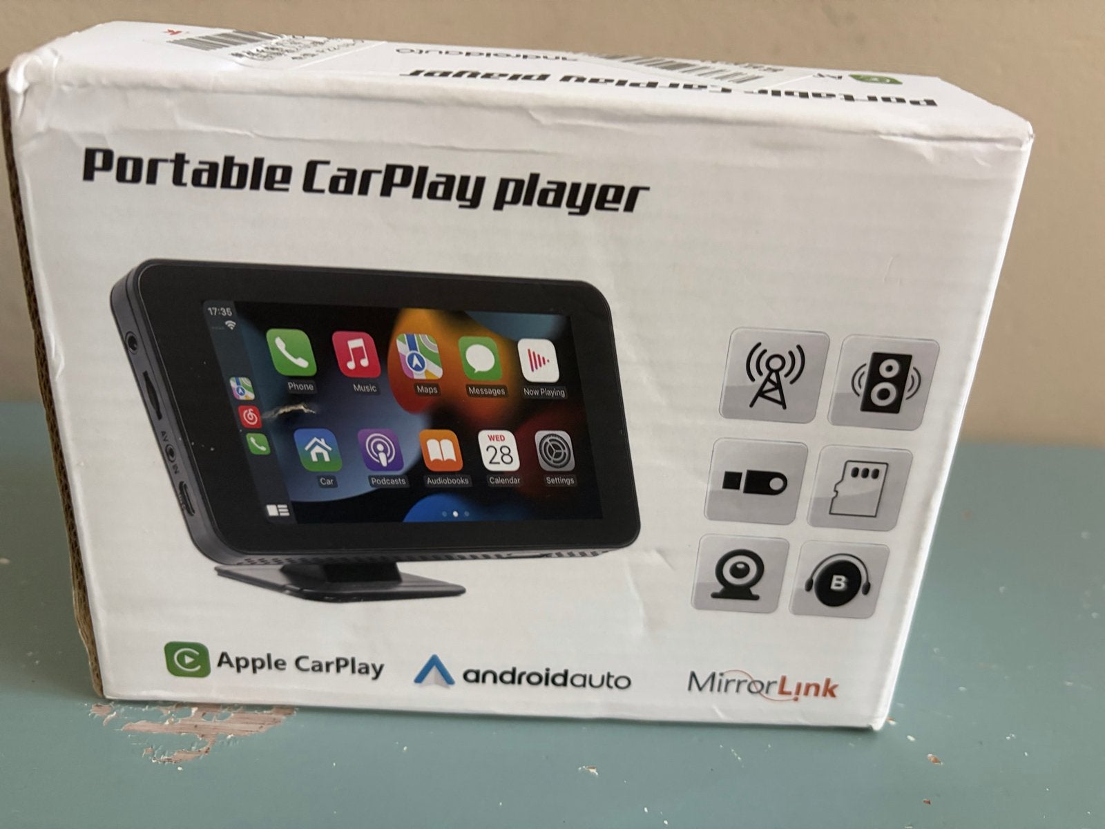 Draagbare CarPlay Speler met Android Auto en MirrorLink, Ophalen of Verzenden, Nieuw